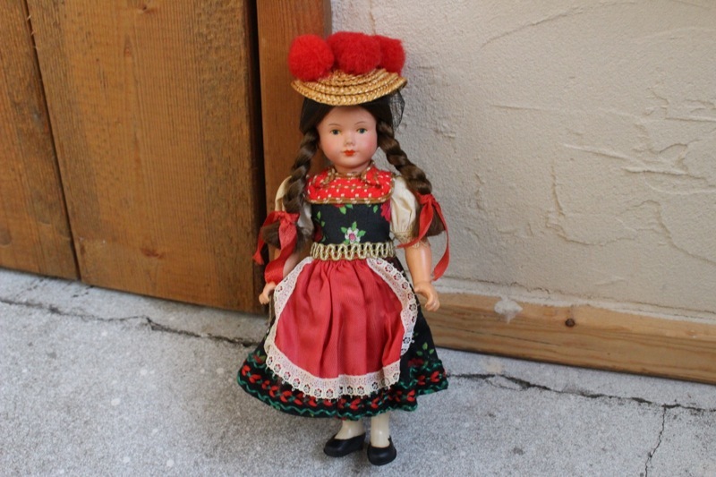 ヴィンテージドイツ製  セルロイド 黒人 キューピー？ 人形