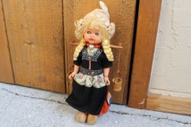 オランダ製 Genuine ROZETTA Dolls スリープアイ 西洋人形 Vintage 約22cm ロゼッタ ドール_画像1