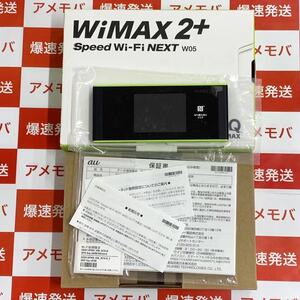 爆速発送 WiMAX 2+ Speed Wi-Fi NEXT W05 au◯ 残債なし ライム・ブラック HWD36SKU