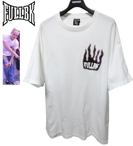 FULL-BK フルビーケー COLOR FIRE LOGO TEE Tシャツ LDH GENERATIONS from EXILE TRIBE着