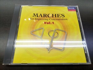 CD / MARCHES FOR IMPROVING CONCERTRATION Vol.1 / 集中力を高めるマーチ Vol.1 / 中古