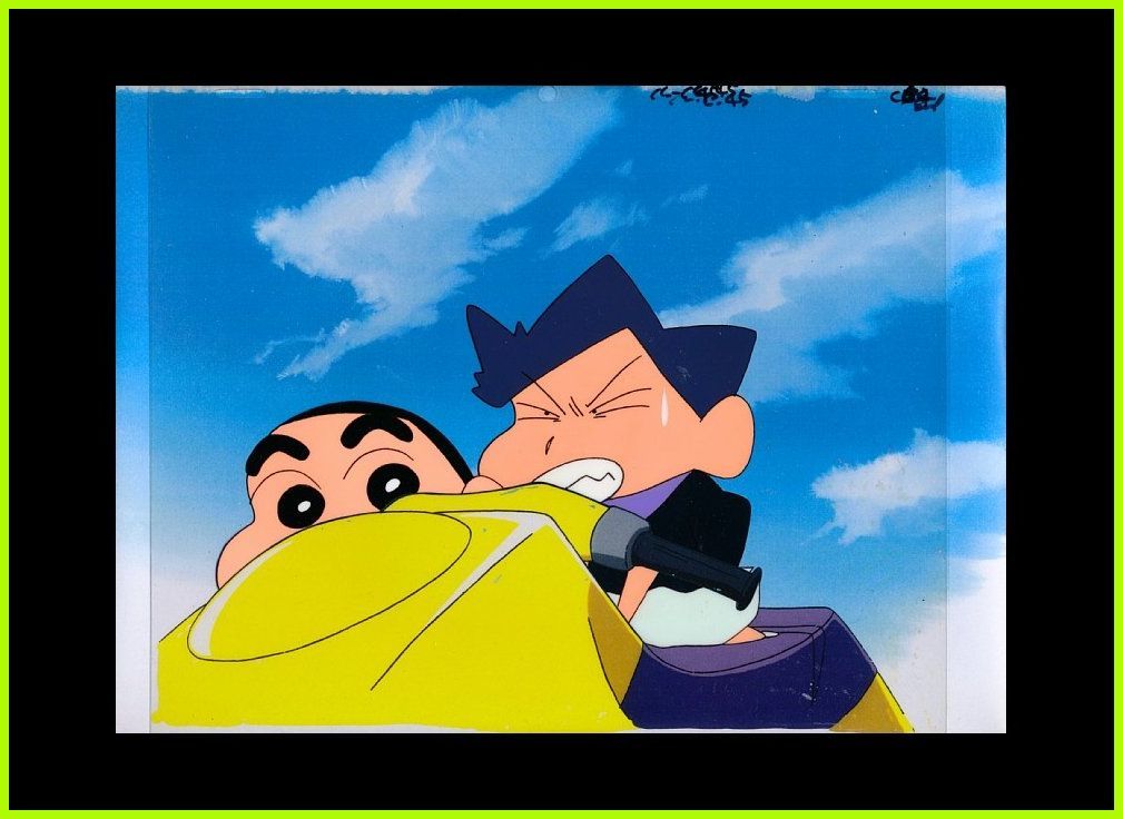 殿堂 クレヨンしんちゃん セル画 背景画 おもちゃ Tsuuhan