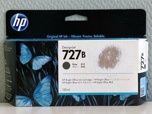 HP original ink 727B 3WX15A gray new goods unused box damage equipped 