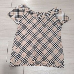 BURBERRY　バーバリーブルーレーベル　ブランド　Tシャツ　カットソー　半袖