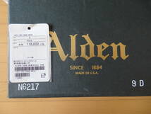 ☆新品！ オールデン ALDEN タッセルローファー ブラックコードバン N6217 9D☆ _画像9