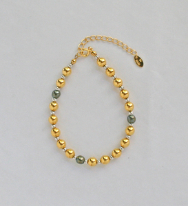  Geruma ball bracele ( Gold )