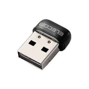 エレコム ELECOM WDC-433SU2M2BK [USB無線超小型LANアダプター 433Mbps 11ac ブラック]　未使用品　《送料無料》