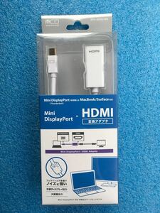 ミヨシ miyoshi DPA-2KHD/WH [miniDisplay-HDMIアダプタ 2Kタイプ 変換ケーブル ホワイト]　未使用品　《送料無料》