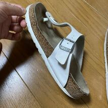 BIRKENSTOCK ビルケンシュトック ギゼ 36 22.5～23 ホワイト サンダル_画像3