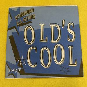  новый товар * разделение есть [STUBBORN ALL-STARS]Old's Cool*7 дюймовый ep одиночный запись 45 вращение *Stubborn Records*SKA* ska 