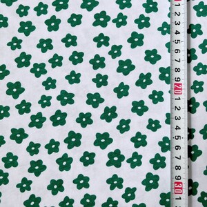 花柄 Tシャツニット 生地 布 ハギレ はぎれ ハンドメイド ニット生地 コットン フラワー 花