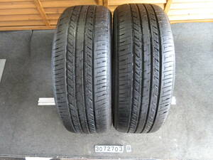 Y4058 ②★2018年製★溝あり★夏★225/45R18 95W BRIDGESTONE製 SEIBERLING SL201 2本セット