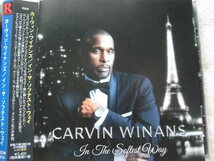 国内盤(ロングタイプ帯付) / Carvin Winans / In The Softest Way / Pro. Jam&Lewis ！Kenny G ,Tony Maiden(Rufus), Stevie Wonder/2019_画像1
