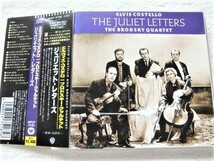 国内盤帯付 / Elvis Costello And The Brodsky Quartet / The Juliet Letters / Warner Bros. Records WPCP-5185 / 1993 / Mac Manus_画像1
