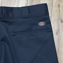 「ディッキーズの代名詞」Original 874 「W34/L32」 USA正規品 ワークパンツ Dickies ブラック (BK) TCツイル生地 スケーター ストリート_画像8