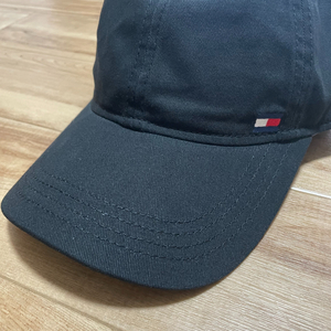 【USA正規品】 トミーヒルフィガー TOMMY HILFIGER 帽子 キャップ ストラップ調節 刺繍 黒 black コットン100％ HIPHOP (3) 