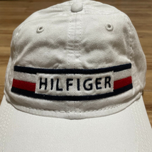 【USA正規品】 トミーヒルフィガー TOMMY HILFIGER 帽子 キャップ ストラップ調節 フラッグ 刺繍 ホワイト コットン100％ HIPHOP (44) _画像3