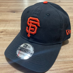 NEWERA 【9Twenty】 ニューエラ ストラップバックキャップ 帽子 MLB サンフランシスコ ジャイアンツ SF Giants 黒 サイズ調節可能 Road 