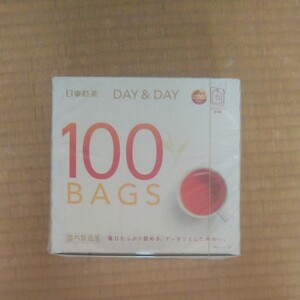 日東紅茶 デイ&デイ ティーバッグ 1箱 (100バッグ入)