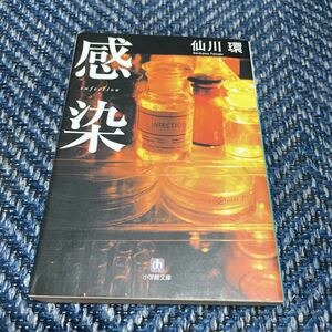 感染　仙川環著　小学館文庫　送料無料