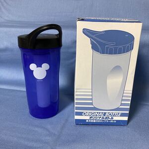 タンブラー 保冷容器付きボトル ミッキーマウス 青 未使用品
