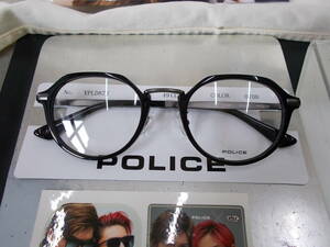 ポリス POLICE×EXIT イグジット カプセル コレクション　ボストン コンビ 眼鏡フレーム VPLD87J-0700 お洒落