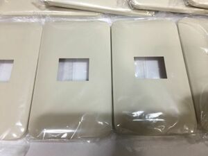 SS.照明関連　パナソニック　コンセントプレート　WTF7001F 10個　未使用　 WJ102A