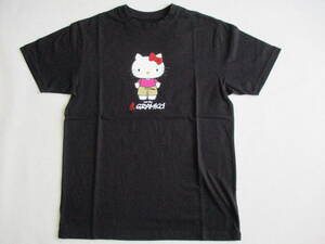 未使用★ S グラミチ×ハローキティ★ 半袖プリントTシャツ★ 黒 ブラック アウトドア HELLO KITTY