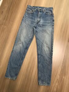 リーバイス 616-0217 デニムパンツ Levi's テーパード スリム 94年 90S 古着 ビンテージ W31 ライトインディゴ　キャロット