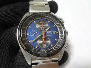 【SEIKO】 セイコー クロノグラフ Chronograph 腕時計 SNDF89P1 展示未使用品