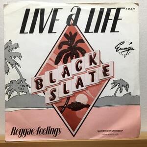 ★Black Slate/Live A Life★KILLER UK ROOTS！ボコーダー 7inch 45 1