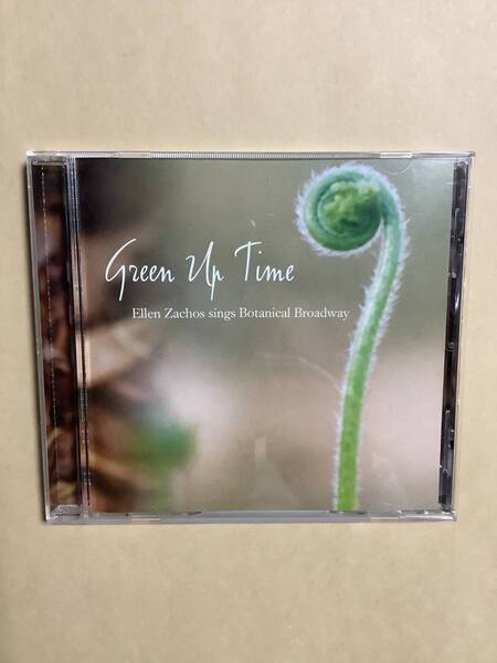 送料無料 ELLEN ZACHOS SINGS BOTANICAL BROADWAY「GREEN UP TIME」輸入盤