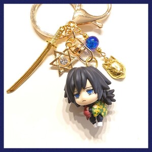 【KY003】キーホルダー キーリング バッグチャーム