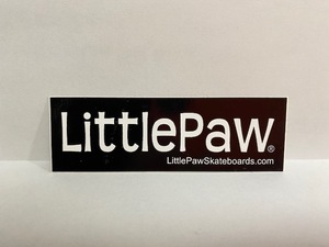 【 Little Paw Skateboards 】 デカール シール ステッカー / スケートボード ブランド ロゴ / クリックポスト / 管理A4-8