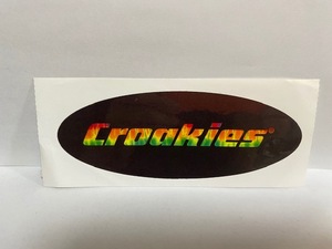 【 CROAKIES クロッキーズ 】 デカール シール ステッカー / サングラス アウトドア ブランド ロゴ / クリックポスト / 管理A4-8