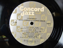 BRUCE FORMAN and GEORGE CABLES●DYNAMICS シュリンク付きCONCORD JAZZ CJ-279●210708t2-rcd-12-jzレコード米盤US盤オリジナル_画像3