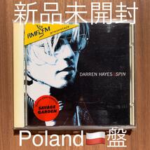 Darren Hayes ダレン・ヘイズ Spin スピン ポーランド盤 新品未開封_画像1