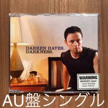 Darren Hayes ダレン・ヘイズ Darkness AU盤シングル オーストラリア盤 Australia盤 新品未使用_画像1