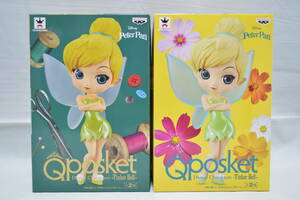 Qposket Disney Characters -Tinker Bell-　『ピーター・パン』　ティンカー・ベル　全２種セット