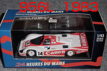 ルマン別注 1/43 ポルシェ 956L パーマー ラマース Canon ルマン1983 14号車 PORSCHE キャノン_画像1