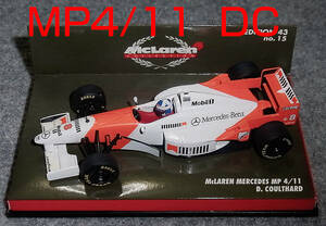 1/43 マクラーレン メルセデス MP4/11 クルサード 1996 McLaren MERCEDES