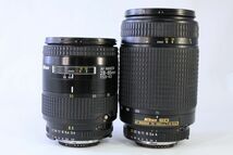 【動作保証・点検済】レンズセット★ニコン Nikon AF NIKKOR 28-85mm F3.5-4.5+70-300mm F4-5.6D ED★チリ★P 98_画像2