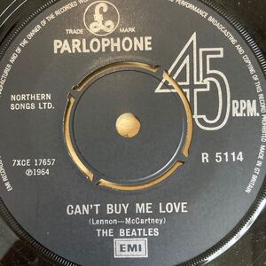 EP BEATLES 7XCE 17658-2 can’t buy me love you can’t do that レコード