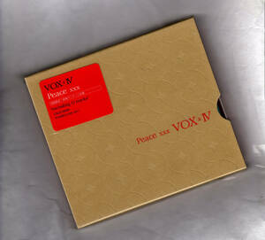 未使用 Peace xxx VOX-IV 初回限定盤