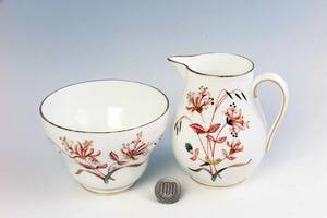 　　ウェジウッド　=　Old―Creamer & Sugar Bowl　=　W4217　= 　(1級品)