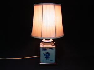 ##[ prompt decision ] retro atmosphere ceramics desk lamp table lamp night stand lighting OK!