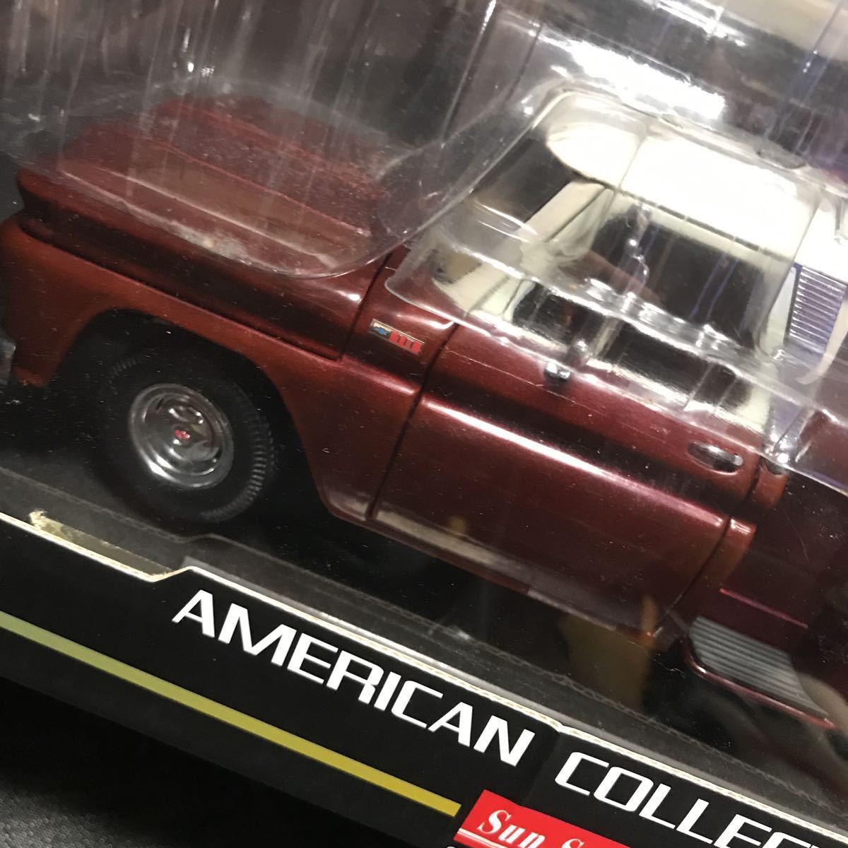 新品未開封 アメ車ミニカー サンスター 1965 シボレー C-10 ステップ