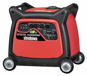  generator Shindaiwa IEG5500M-Y inverter gasoline .... single phase 100/200V