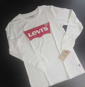 Levi's リーバイス ロンT ロゴT 140㎝ 150㎝ 白 キッズ