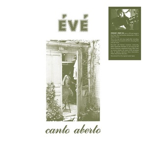  новый товар EVE (EVERALDO MARCIAL) / CANTO ABERTO (LP)